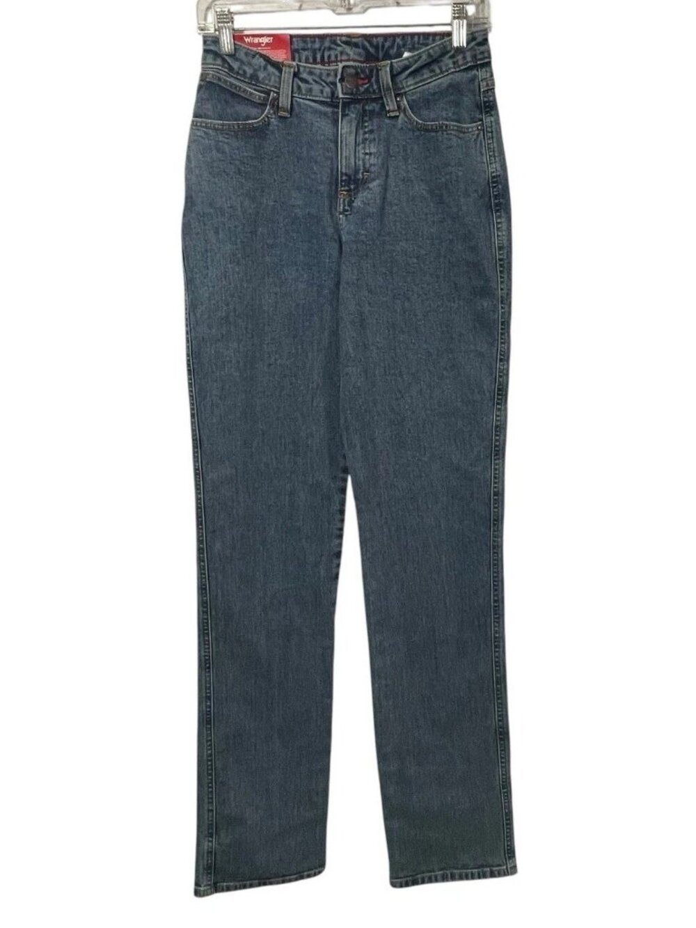 Wrangler Womens Cowboy Cut Jeans Slim Fit Tapered Leg Stretch 18MWZ Sz 3/4 x36